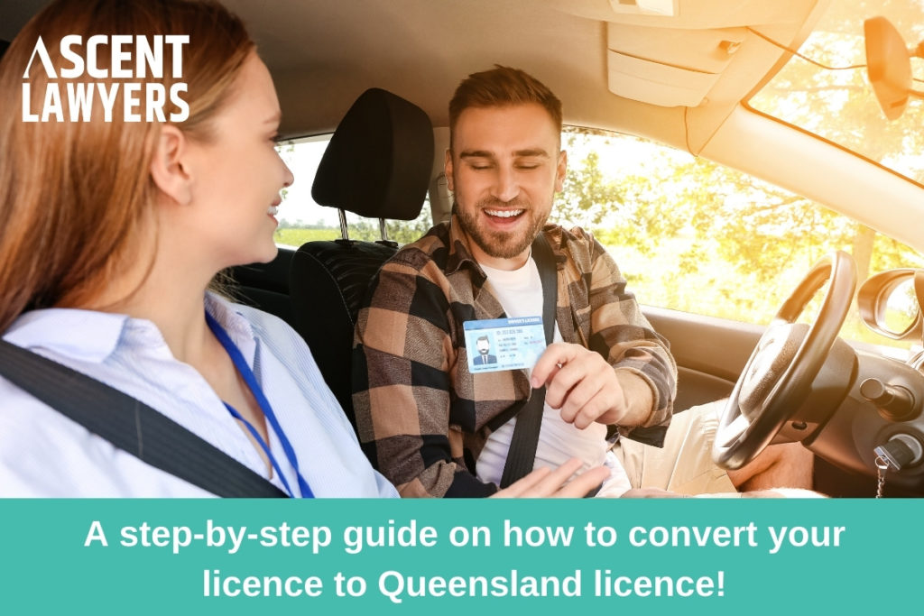 A step-by-step guide on how to convert your licence to Queensland licence!